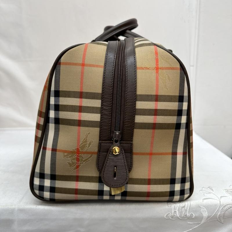 バーバリーズ ボストンバッグ ボストンバッグ Traveling Bag ノバチェック ボストン バッグ ホース 【グラハム】 ロゴ 10085994