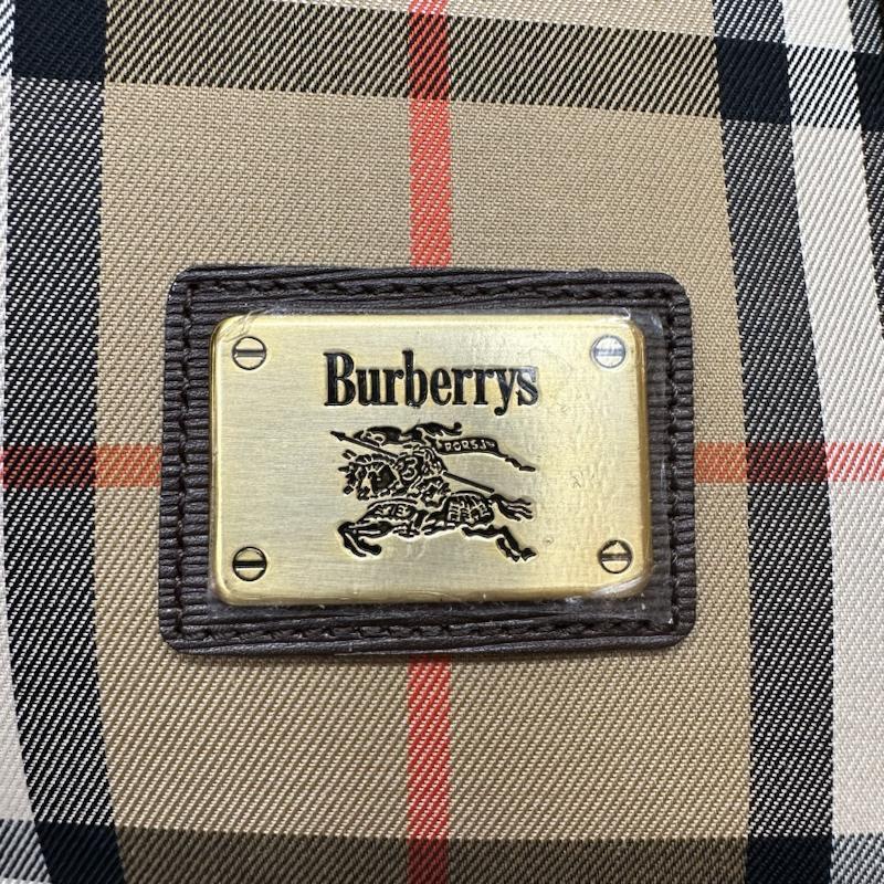バーバリーズ ボストンバッグ ボストンバッグ Traveling Bag ノバチェック ボストン バッグ ホース 【グラハム】 ロゴ 10085994