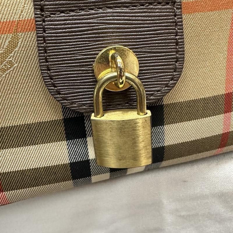 バーバリーズ ボストンバッグ ボストンバッグ Traveling Bag ノバチェック ボストン バッグ ホース 【グラハム】 ロゴ 10085994