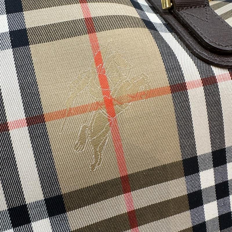 バーバリーズ ボストンバッグ ボストンバッグ Traveling Bag ノバチェック ボストン バッグ ホース 【グラハム】 ロゴ 10085994