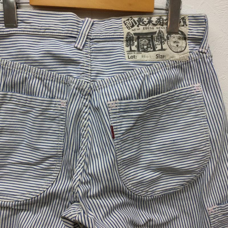 EVISU エヴィス ショートパンツ パンツ Pants, Trousers Short Pants, Shorts 2001 ヒッコリーストライプ カーゴショートパンツ   609 10088655｜istitch-store｜04