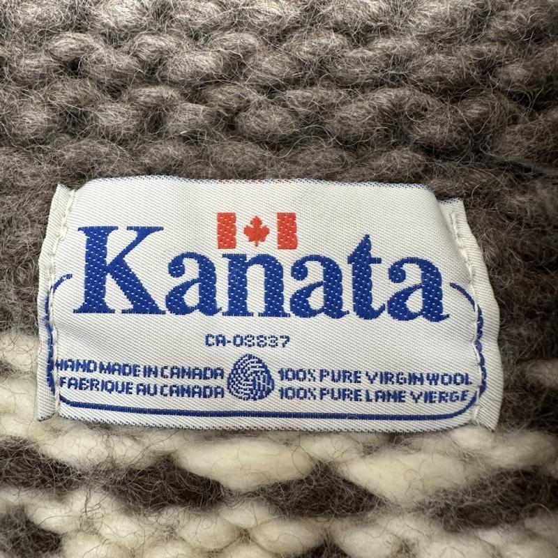 KANATA カナタ ジャンパー、ブルゾン ジャケット、上着 Jacket 厚手 カウチン ニット セーター 10089292 