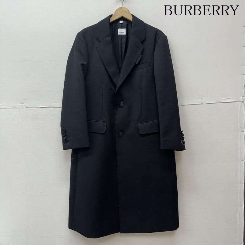 BURBERRY バーバリー チェスターコート 50(XL位) 黒 【古着】【中古】