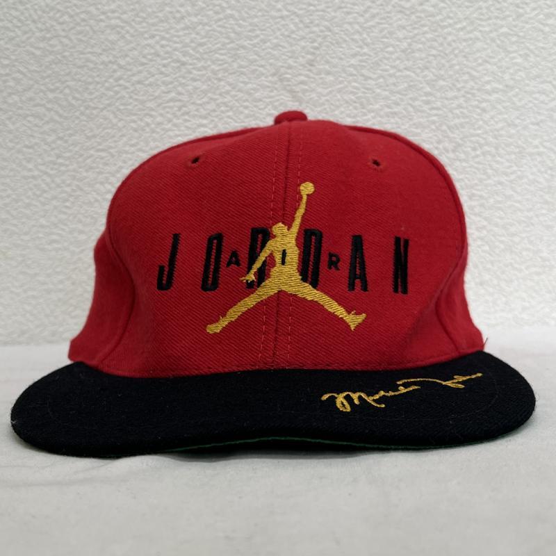 NIKE ナイキ キャップ 帽子 Cap 90年代 エアジョーダン ジャンプマン つば裏緑 台湾製 6パネル スナップバック キャップ 10097372｜istitch-store｜03