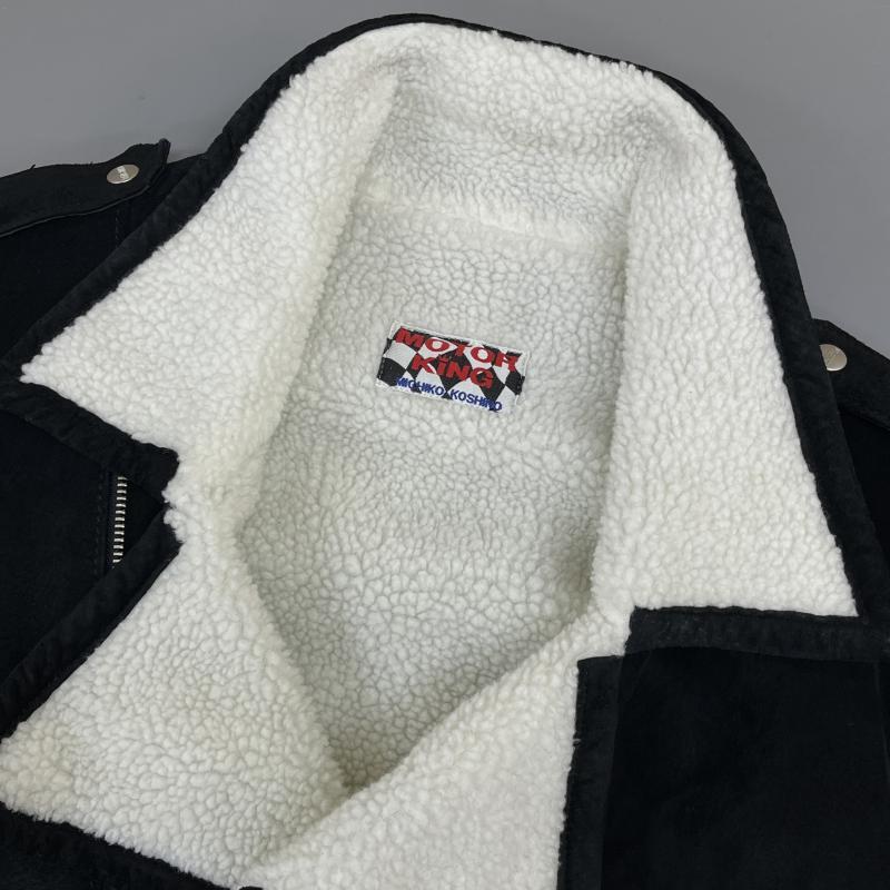 古着 レザージャケット ジャケット、上着 Jacket MICHIKO KOSHINO LONDON ミチコ ロンドン 裏ボア 豚革 スエード レザー ダブル 【SILKROAD】 ライ 10098366