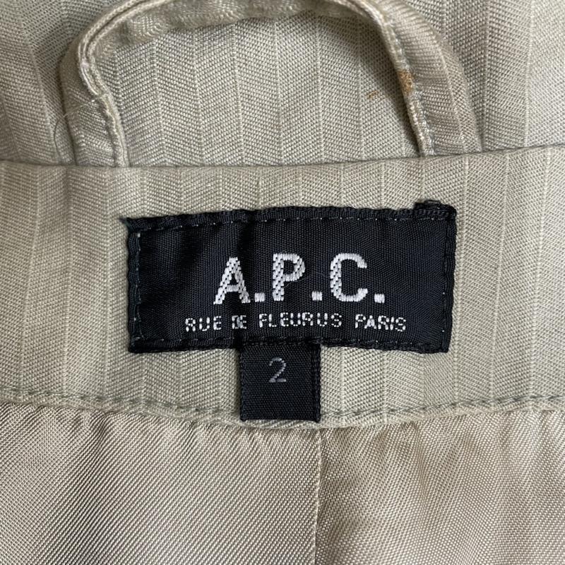 A.P.C. アーペーセー コート一般 コート Coat ステンカラー コート ジャケット ボタン スプリングコート 10101643｜istitch-store｜03