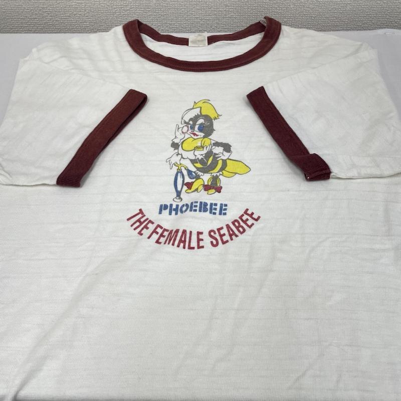 WAREHOUSE ウエアハウス 半袖 Tシャツ T Shirt  半袖 Tシャツ ロゴ 蜂 メイクデザイン プリント クルーネック PHOEBEE 10102371｜istitch-store｜06