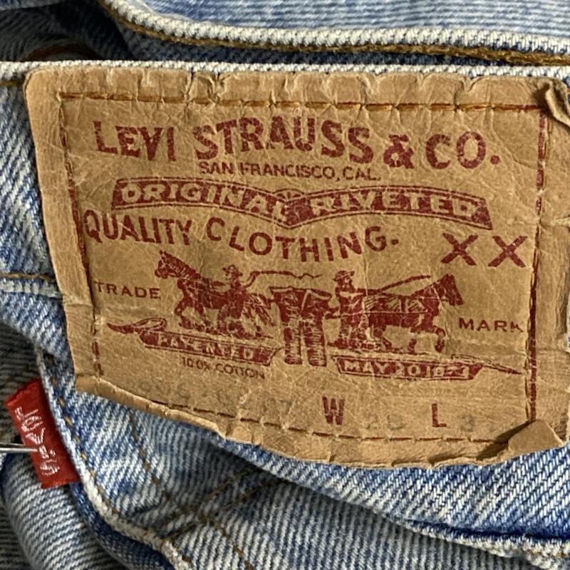 Levi's リーバイス デニム、ジーンズ パンツ Pants, Trousers Denim Pants, Jeans Levi's 606-0217 ハイウエスト スリムテーパード デニム 10103176｜istitch-store｜08