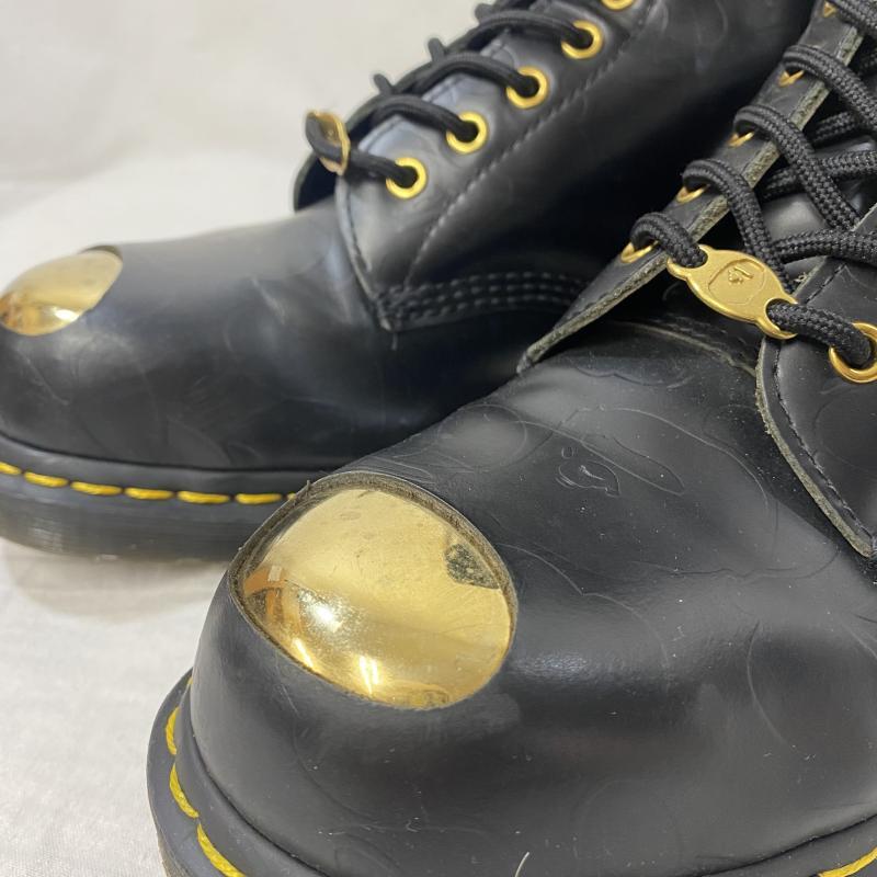 A BATHING APE アベイシングエイプ エンジニアブーツ ブーツ Boots Engineer Boots Dr.Martens × BAPE BY A BATHING APE ABC 10 HOLE STEEL 10103811｜istitch-store｜07