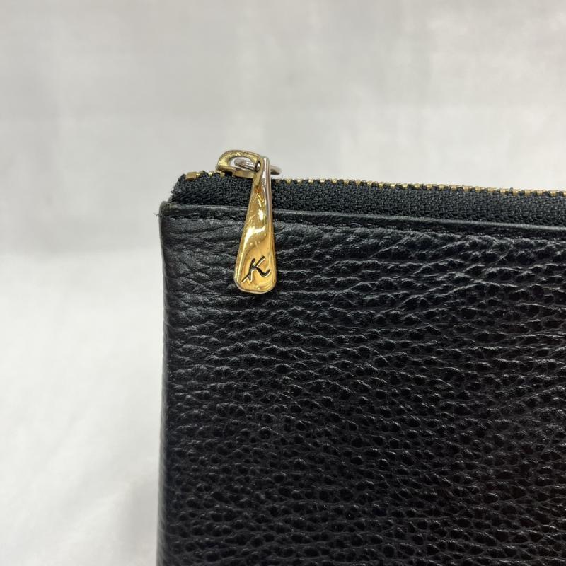 Kitamura キタムラ 長財布 財布 Wallet Long Wallet ロゴ シボ革 L字ファスナー ブラウン 茶色 yokohama mtomachi 10104101｜istitch-store｜08