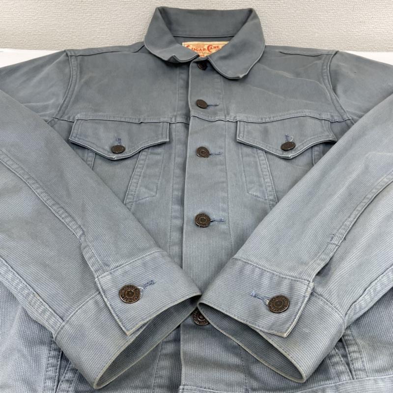 SUGAR CANE シュガーケーン ジャンパー、ブルゾン ジャケット、上着 Jacket 東洋 LOT 750 ブルゾン ピケ ジャケット カラー デニム ボタン  10104439｜istitch-store｜05