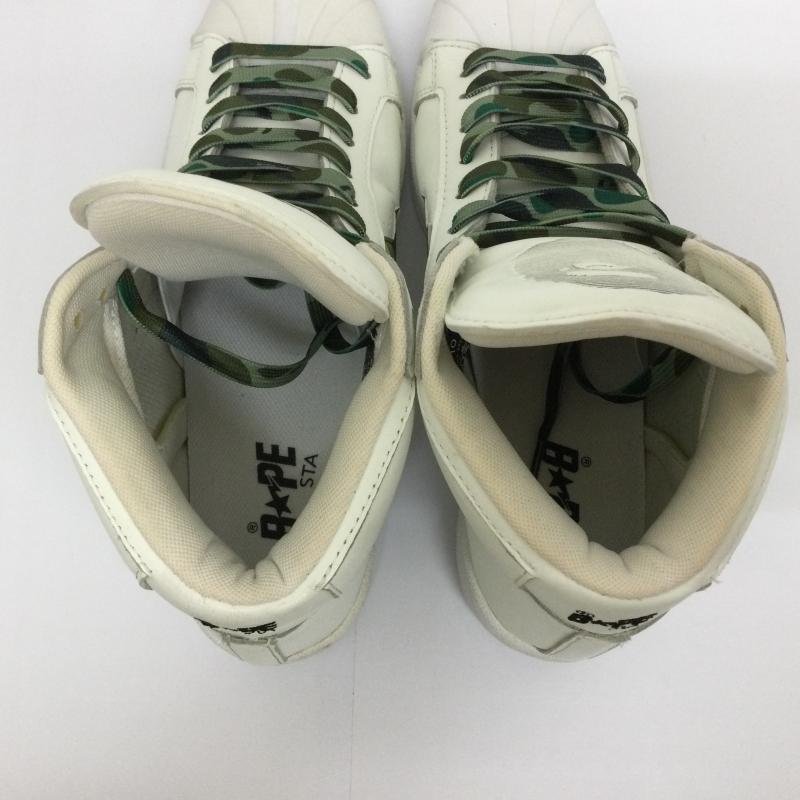 A BATHING APE アベイシングエイプ BAPE STA SKULL HI MID A BATHING APE アベイシングエイプ BAPE STA SKULL HI MID