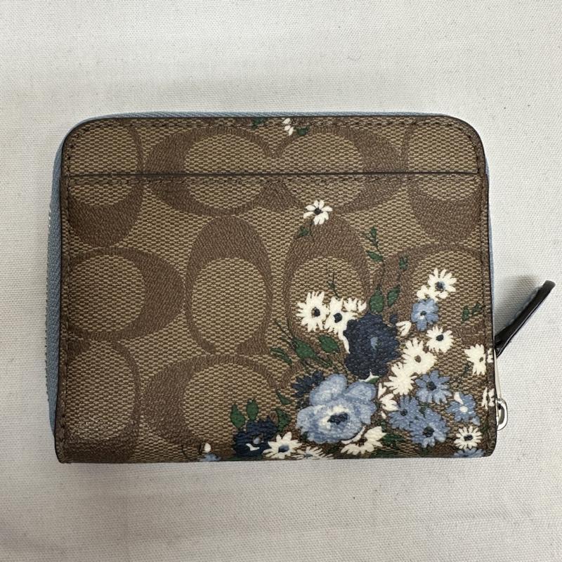 COACH コーチ コンパクト財布 財布 Wallet Compact Wallet F72427 SIG FLRL BND SM ZP A 二つ折り 財布 10105144｜istitch-store｜03