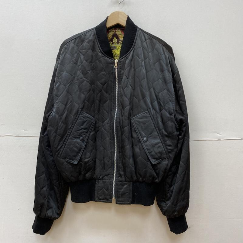 USED 古着 ジャンパー、ブルゾン ジャケット、上着 Jacket YOSHIYUKI KONISHI レーヨン プリント ficce 中綿 リバーシブル ブルゾン 10105259｜istitch-store｜04