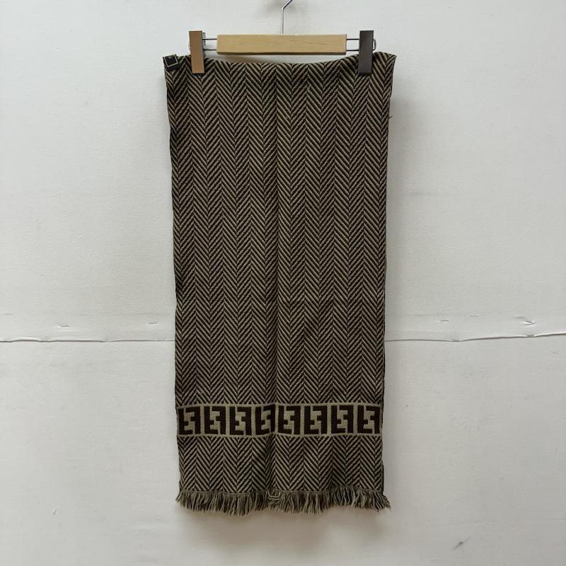 FENDI フェンディ マフラー マフラー Long Scarf FFロゴ ズッカ