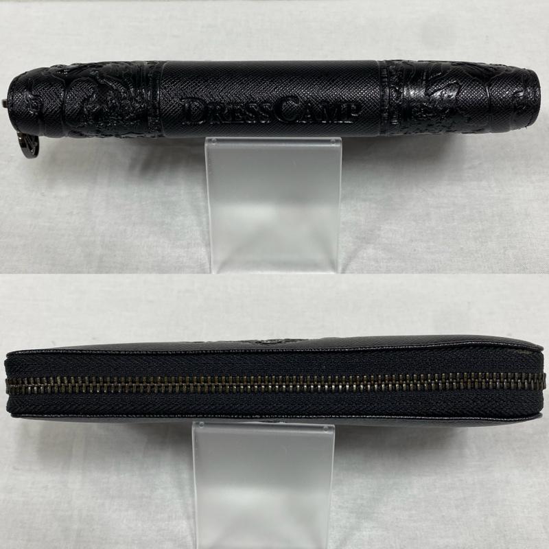 DRESSCAMP ドレスキャンプ 長財布 財布 Wallet Long Wallet DRESSCAMP エンボス サファイアーノ ラウンドジップ ウォレット 10105282｜istitch-store｜04