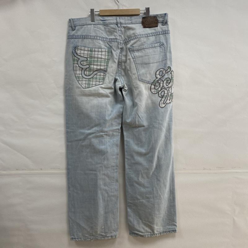 ECKOUNLTD エコーアンリミテッド デニム、ジーンズ パンツ Pants, Trousers Denim Pants, Jeans ECKO UNLTD バギーデニム BAGGY FIT W36 10106464｜istitch-store｜05