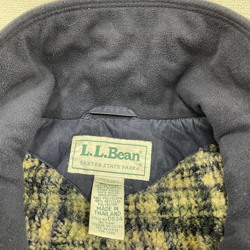 L.L.Bean エルエルビーン ジャンパー、ブルゾン ジャケット、上着 Jacket 80s USA製 Baxter State Parka 裏地 チェック マウンテン パーカ 10106581｜istitch-store｜04