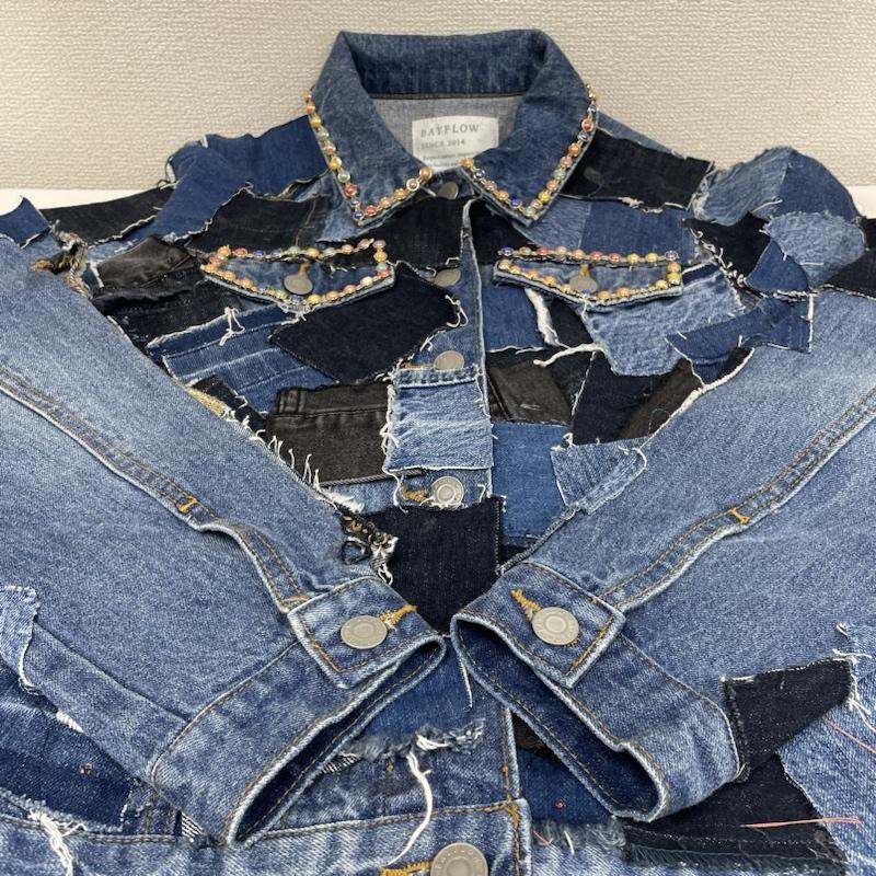 USED 古着 ジャンパー、ブルゾン ジャケット、上着 Jacket リメイク 