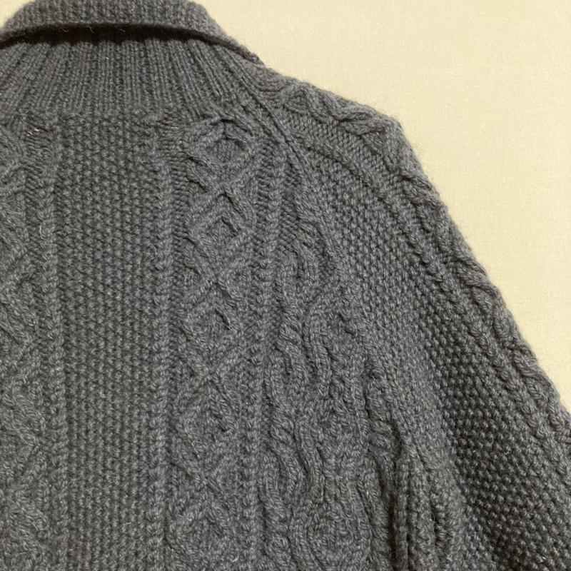 INVERALLAN インバーアラン 長袖 カーディガン Cardigan 長袖 ウール アランニットカーディガン 10107472｜istitch-store｜06