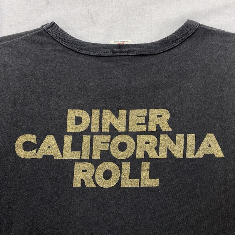 BARNS OUTFITTERS バーンズアウトフィッターズ 半袖 Tシャツ T Shirt  シングルステッチ ROLL CALIFORNIA 染み込みプリント M 38-40 10108019｜istitch-store｜06