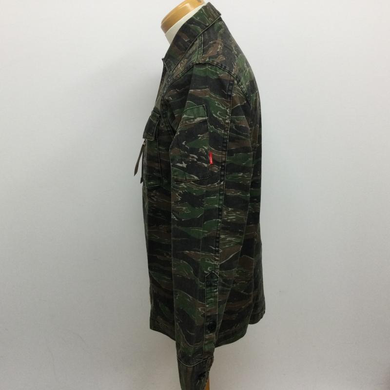 171GWD-SHM01S 17SS BUDS LS COTTON TWILL TIGER STRIPE バッズ タイガーカモストライプ 長袖シャツ ジャケット タグ・袋付 10108524 【Open Collar】