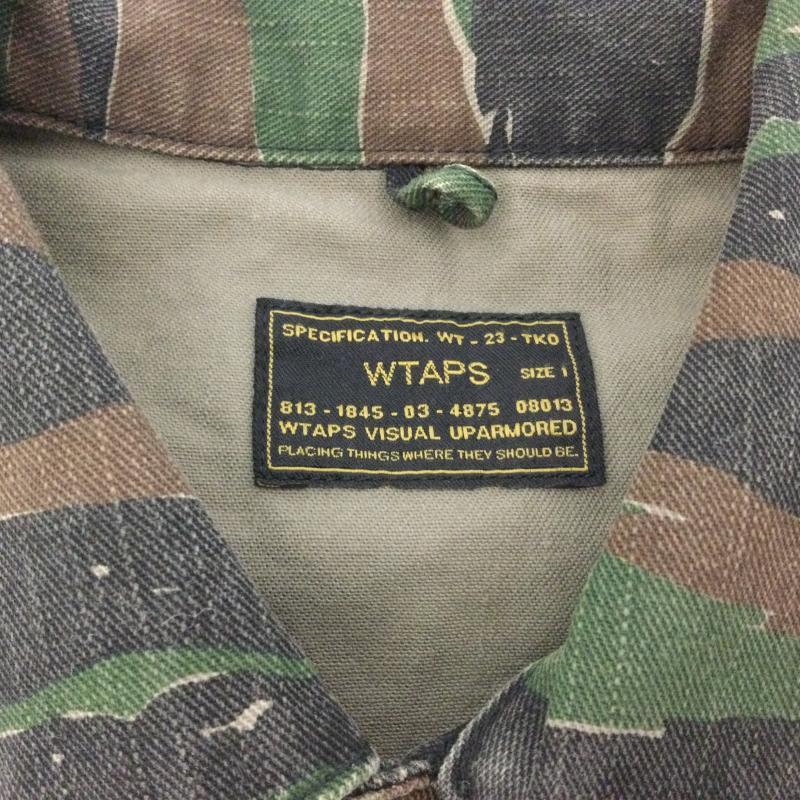 171GWD-SHM01S 17SS BUDS LS COTTON TWILL TIGER STRIPE バッズ タイガーカモストライプ 長袖シャツ ジャケット タグ・袋付 10108524 【Open Collar】