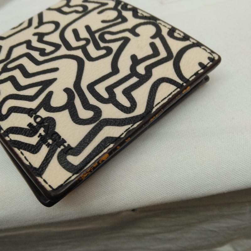 COACH コーチ 二つ折り 財布 Wallet Bi-Fold Wallet, Billfold Wallet Keith Haring パスケース 二つ折り 財布 F87100 10108772｜istitch-store｜10