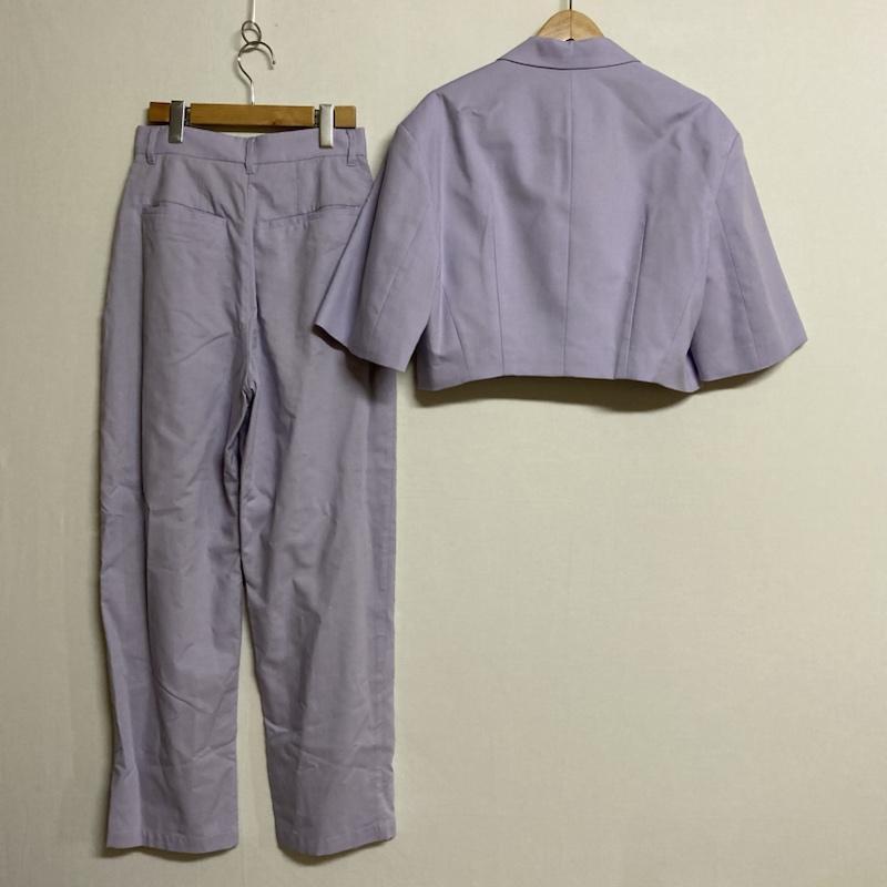 クラネ CLANE CROPPED TAILORED JACKET CURVE LINE PANTS セットアップ  
