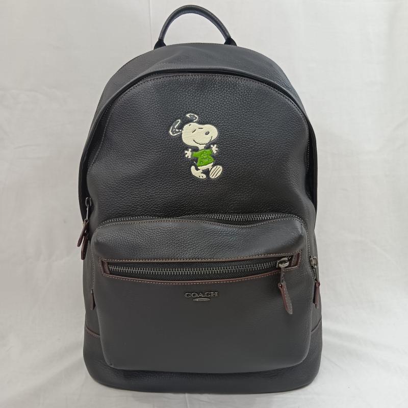 コーチ COACH × PEANUTS ピーナッツ スヌーピー モチーフバック