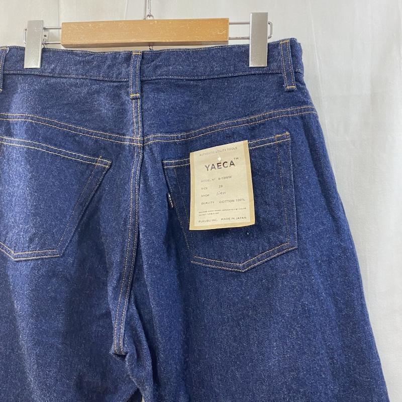 YAECA ヤエカ 9-13WW ワイドテーパードデニムパンツ indigo 29