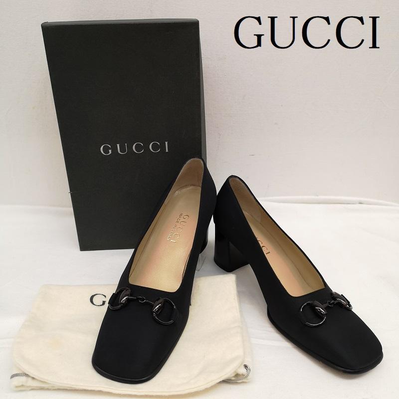 GUCCI グッチ 101 2312 ホースビット スクエアトゥ チャンキー GUCCI グッチ 101 2312 ホースビット スクエアトゥ チャンキー