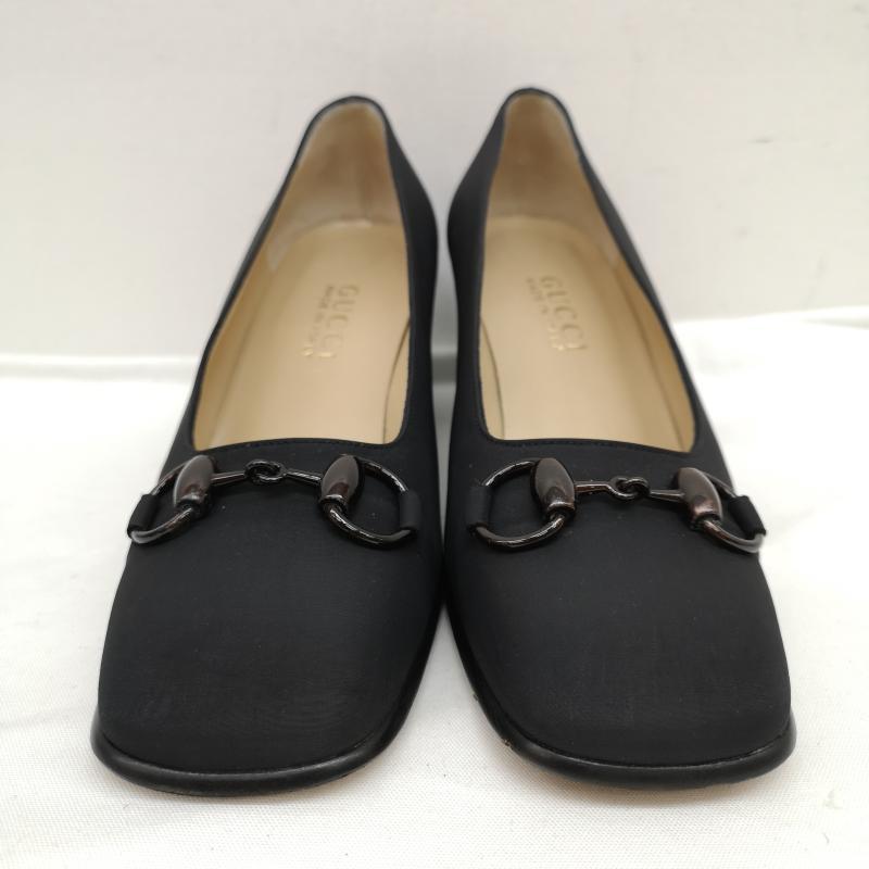 GUCCI グッチ 101 2312 ホースビット スクエアトゥ チャンキー GUCCI グッチ 101 2312 ホースビット スクエアトゥ チャンキー