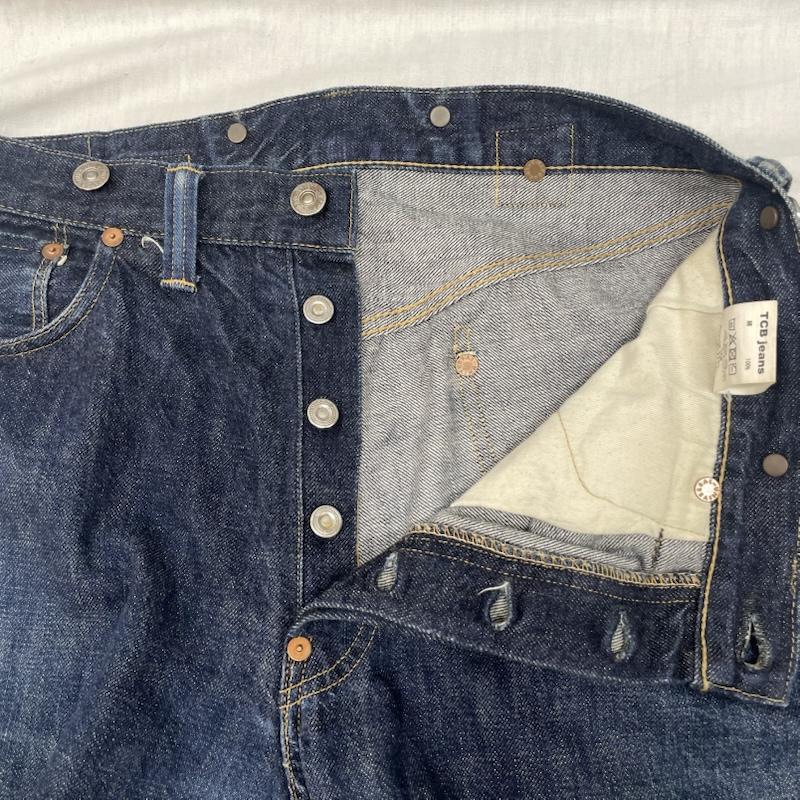 古着 TCB JEANS Two Cats Brand 日本製 猫パッチ サスペンダーモデル 