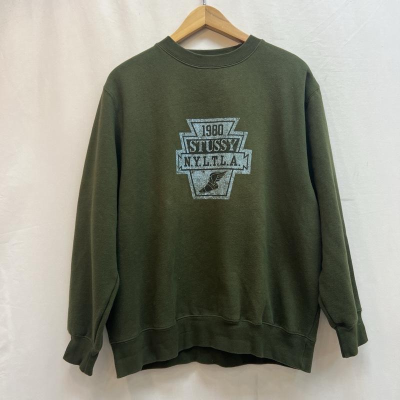 ステューシー 90s old stussy クルーネック スウェット 紺タグ M ステューシー 90s old stussy クルーネック スウェット 紺タグ M