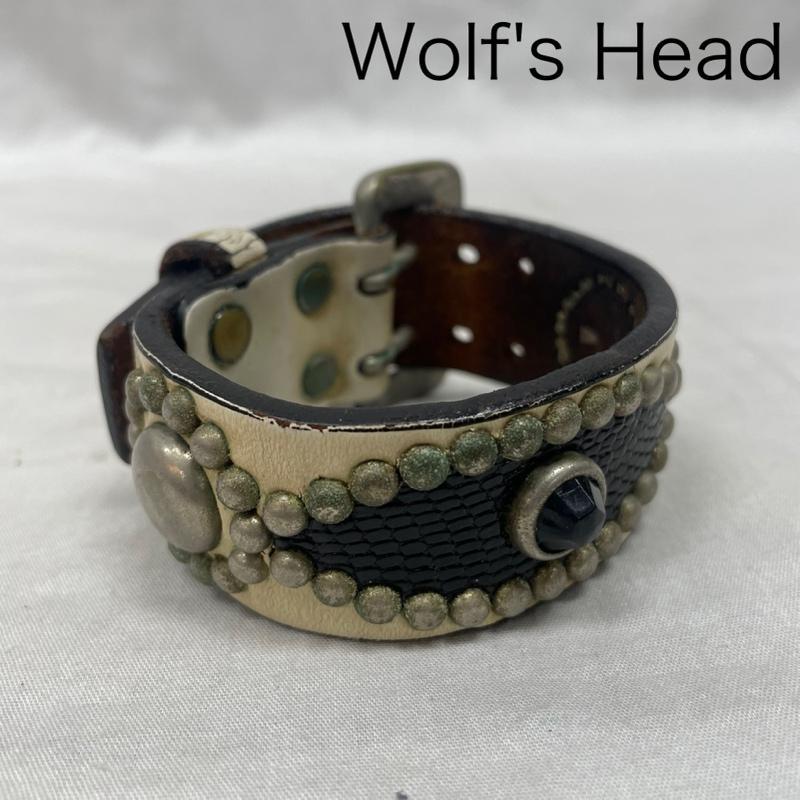 も*ん様 WOLF'S HEAD ウルフズヘッド silver バングル　ブレス も*ん様 WOLF'S HEAD ウルフズヘッド silver バングルブレス