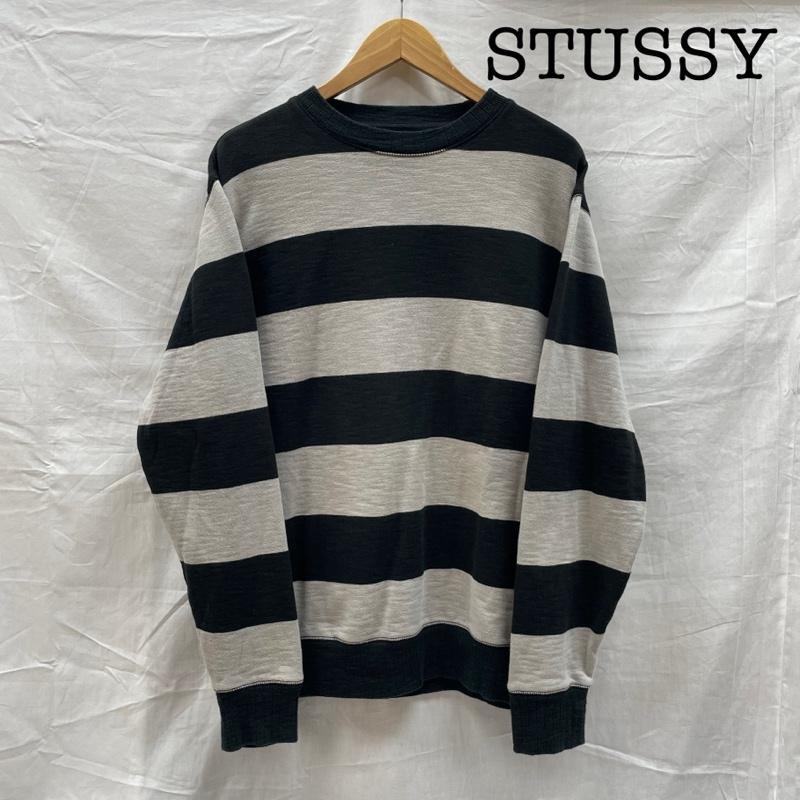 00s Stussy ボーダースウェット ステューシー STUSSY ボーダー柄 ストライプ スウェット