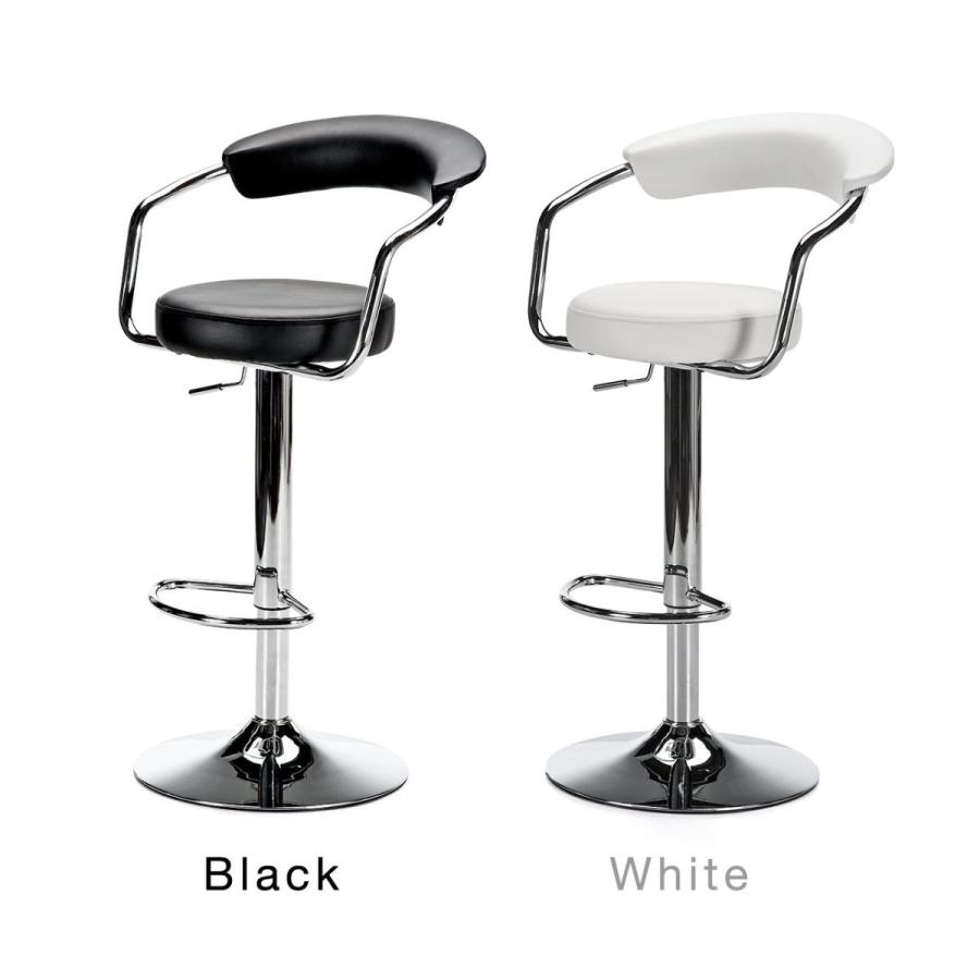 カウンターチェア バーチェア おしゃれ 昇降式 ハイタイプ ブラック YKSNC065BKイス王国 通販 Yahoo!ショッピング