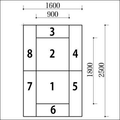 【新品】 キッズコーナー キリン35cm角セット　1畳プランA／ウレタンマット ベビーマット キッズ マット 【KUE2554286257】(90455円)