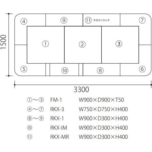 キッズコーナー ラクサスEXシリーズ 1.5畳タイプ RS-1503｜isuharikoubou｜03