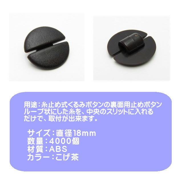 裏ボタン 18mm くるみボタン用 ソファー 椅子などのボタン締め
