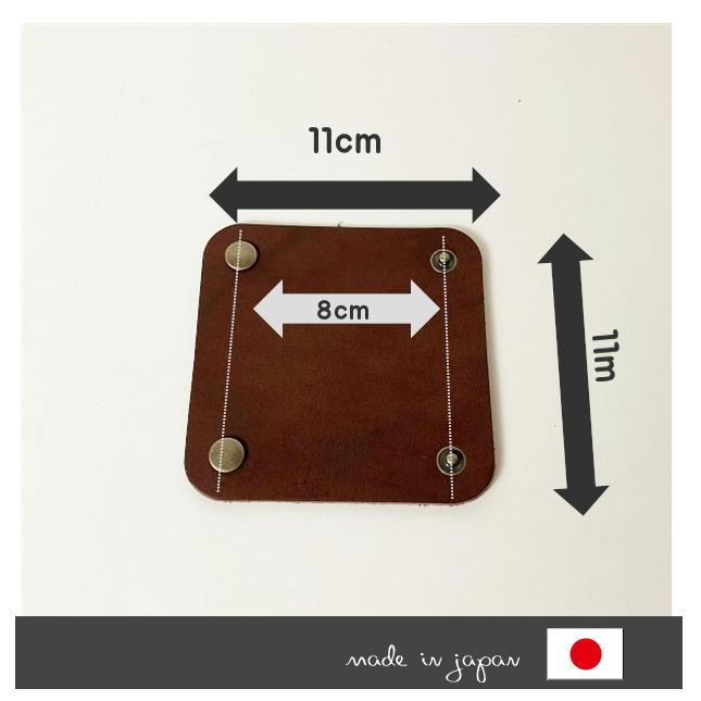 ハンドルカバー カバン 手提げカバー ブラウン　１本　牛革　ヌメ革　ワンポイント　リペア　ダメージ防止　汚れ防止　トートバッグ　本革　プレゼント｜isukoto｜04