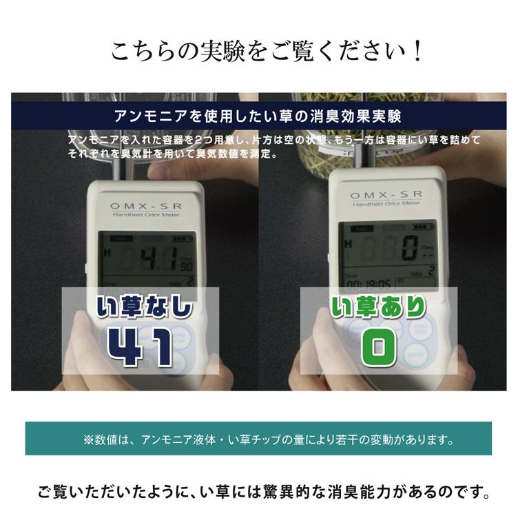 イケヒコ 玄関 マット 室内 日本製 国産 い草 自然素材 花柄 モダン ブラック 約60×90 8817760｜isuuka｜05