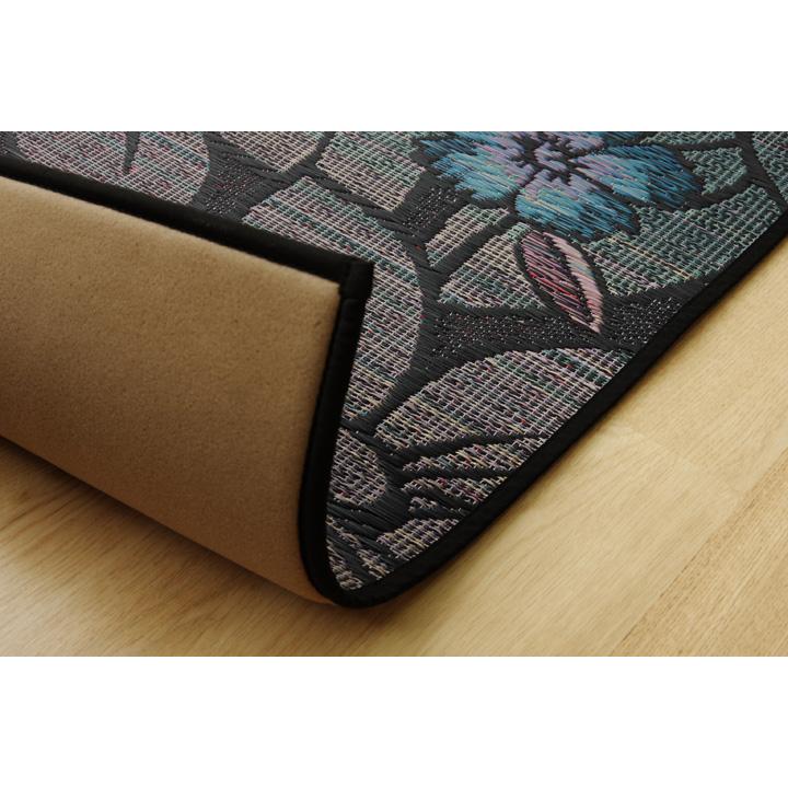 玄関 マット 室内 日本製 国産 い草 自然素材 グラデーション カジュアル 【ベージュ】 約60×90 8819860 | イケヒコ | 14