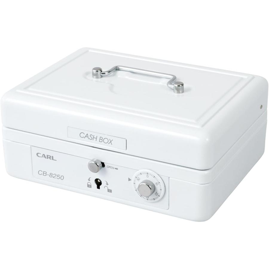 カール事務器 そとレジ 手提げ金庫 キャッシュボックス A6 ホワイト CB