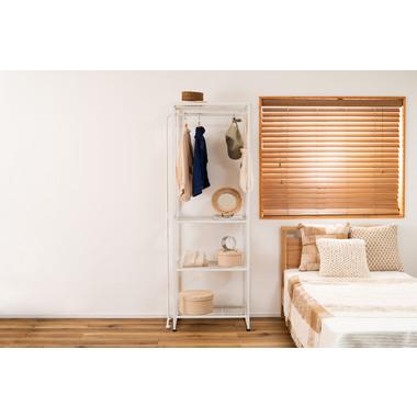 ハンガーラック スチール レイアウト 自由 ホワイト MIP-66 N01 ハンガーラック スチール レイアウト 自由 ホワイト MIP-66 N01