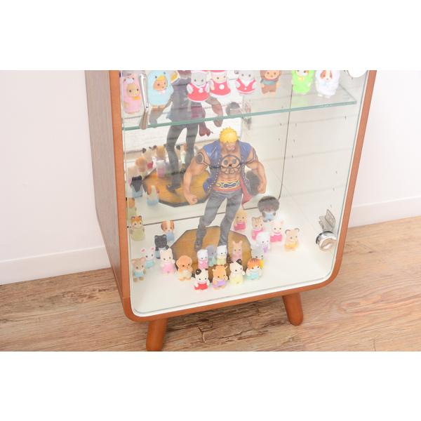 東谷 コレクションシェルフS PT-611BR W36×D26.5×H60 10kg 組立