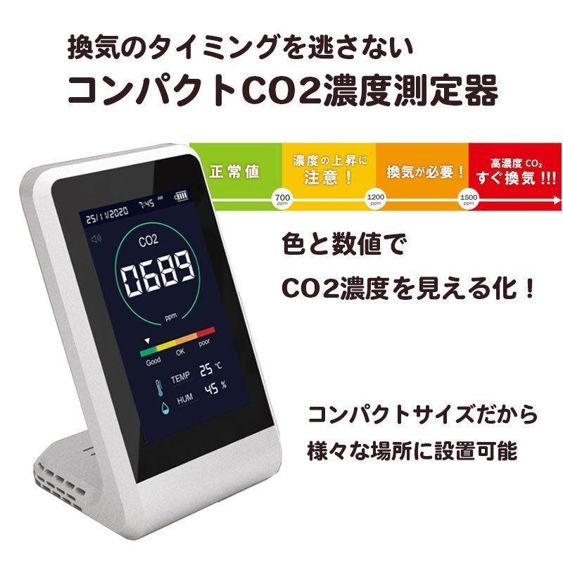 東亜産業 CO2マネージャー TOA-CO2MG-001 二酸化炭素濃度計 測定器