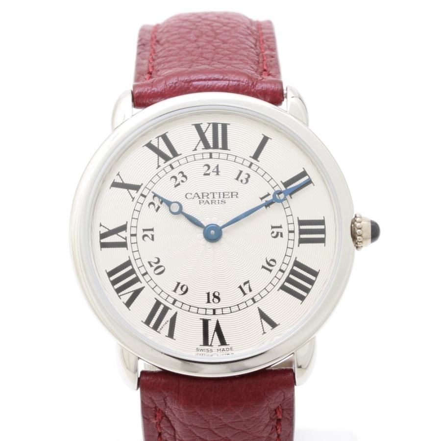 カルティエ コレクション プリヴェ カルティエ パリ Cpcp ロンド ルイ カルティエ ｐｔ 手巻き メンズ 腕時計 Oa207514 いすず質店 通販 Yahoo ショッピング