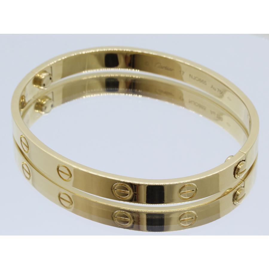 Cartier カルティエ ラブブレスYG B6067517（B6035517） ＃17